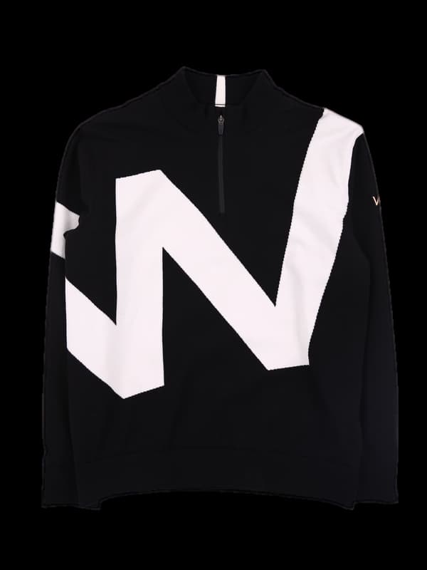 [남성] 방풍 하프집업 니트