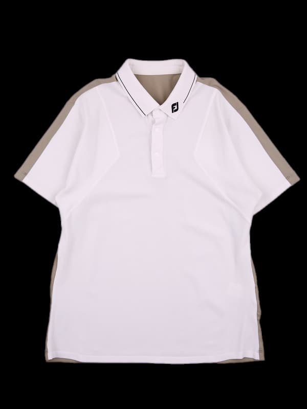 [남성] 배색 반팔카라티