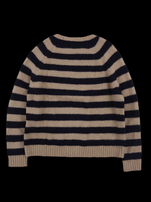 알파카 울 긴팔 니트