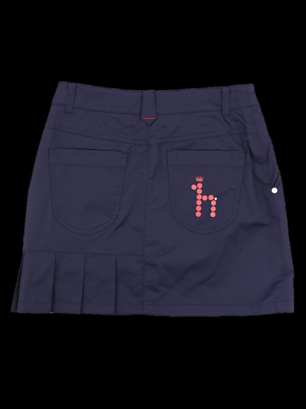 나일론 로고 미니스커트