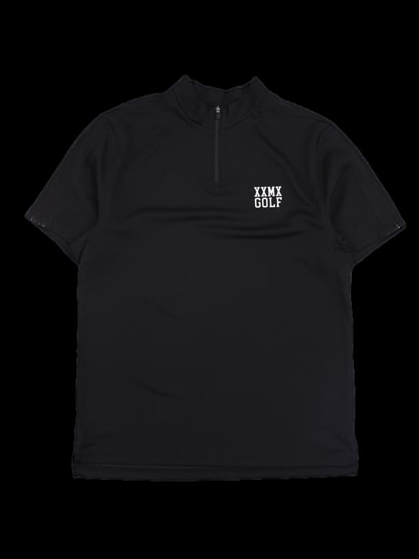 [남성] 로고 하프집업 반팔