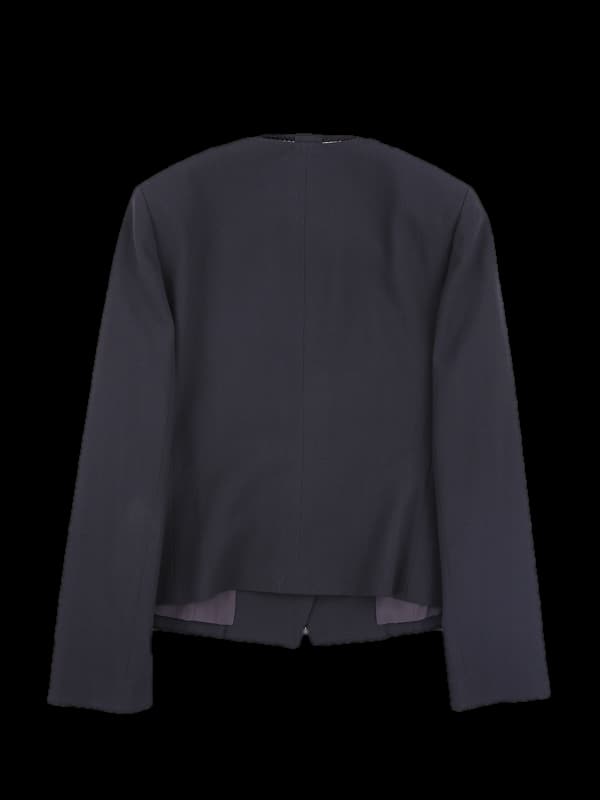 투버튼 리본타이 자켓