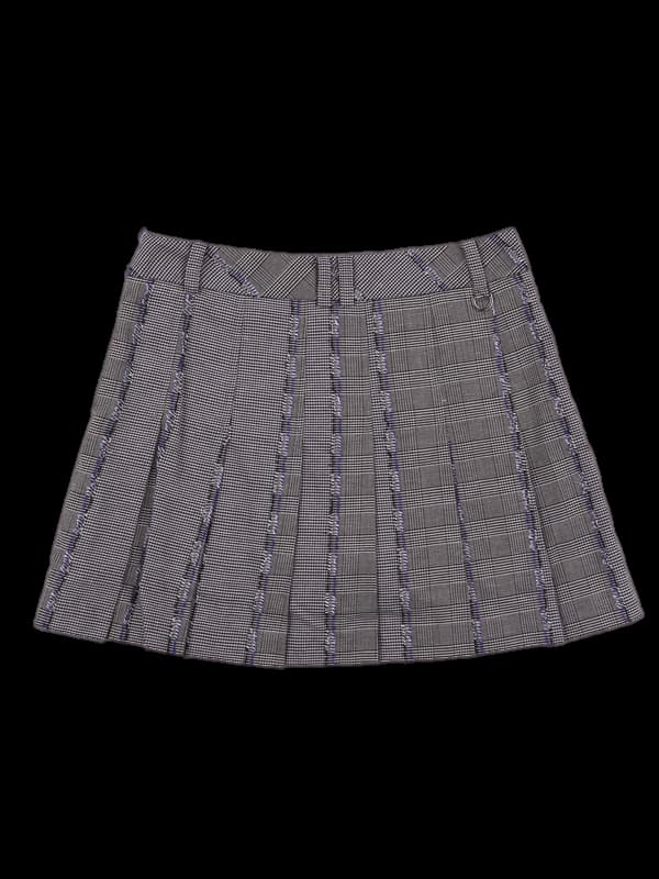 [새상품] 코튼 체크 스커트