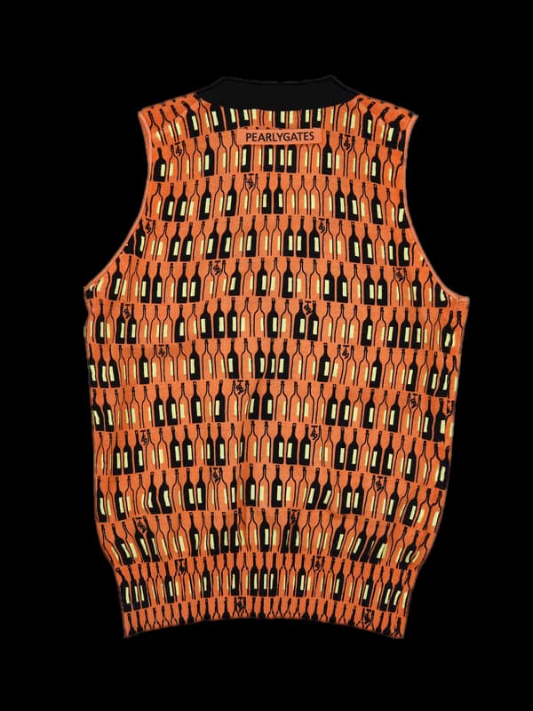 자수패치 민소매 가디건