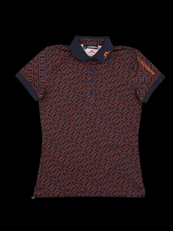 로고 패턴  카라 반팔