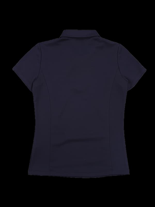 로고 카라 슬림 반팔