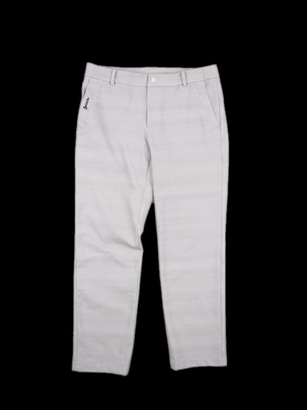 [남성] 패턴 로고 베이직 팬츠