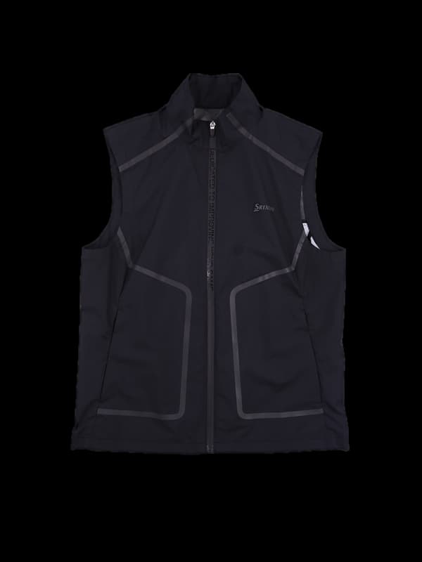 [남성] 로고 바람막이 베스트 집업