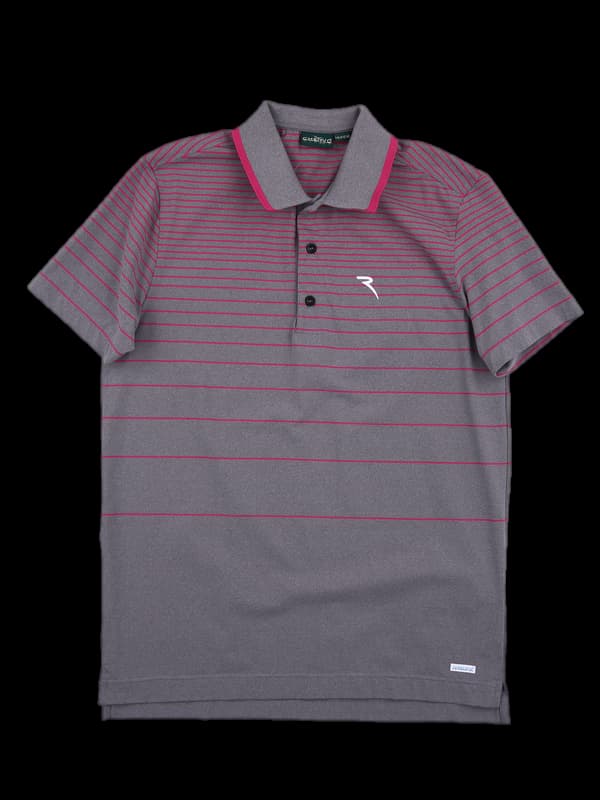 [남성] 스트라이프 반팔카라티