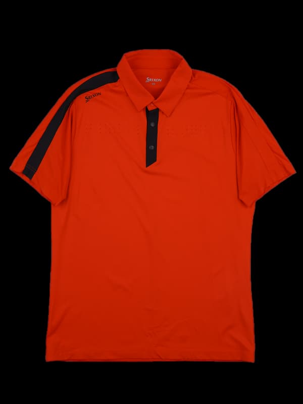 [남성] 로고 나일론 카라 반팔