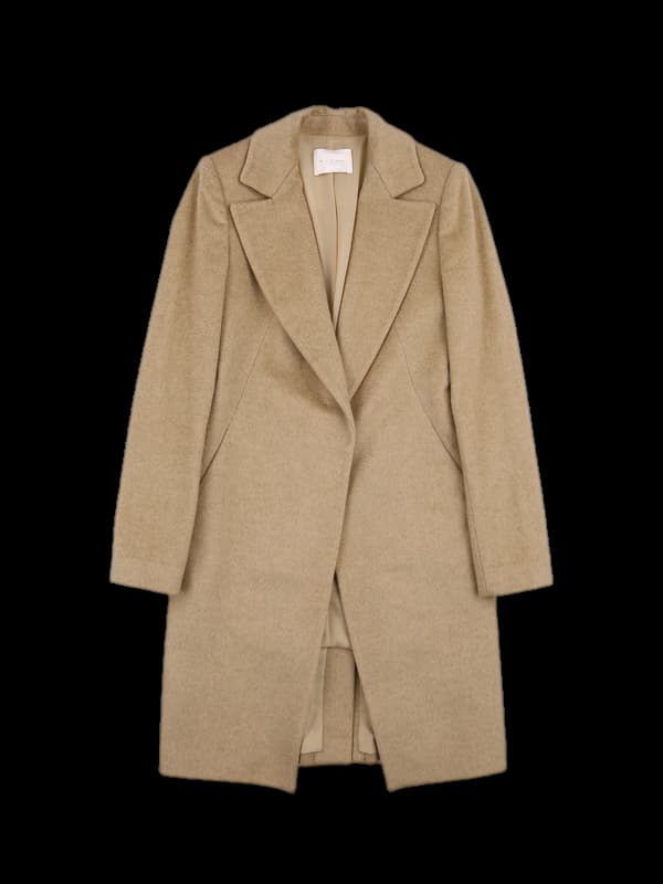 캐시미어 반 코트