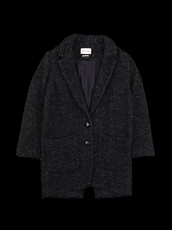 울 패턴 반코트