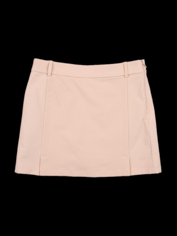 로고 나일론 스커트