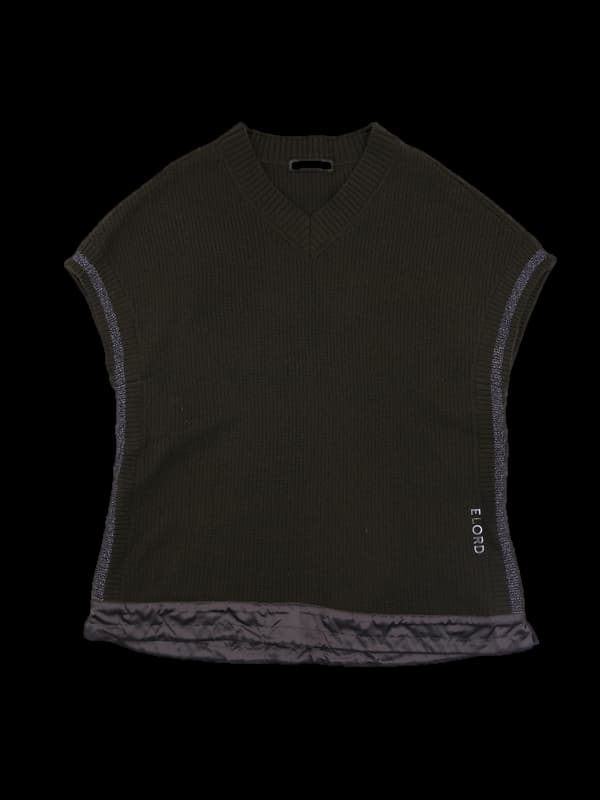 캐시미어 스트링 니트 베스트 