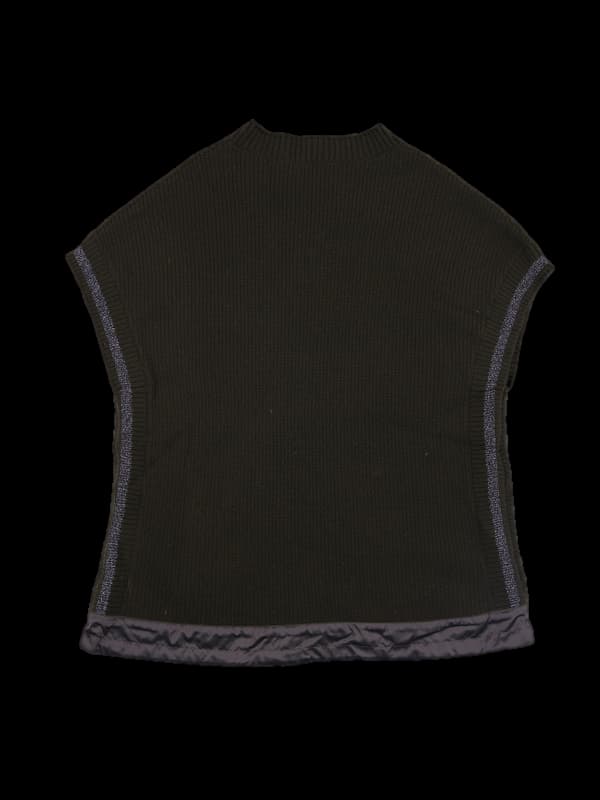 캐시미어 스트링 니트 베스트 