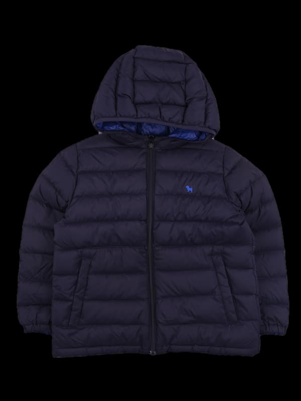 [키즈] 로고 후드패딩