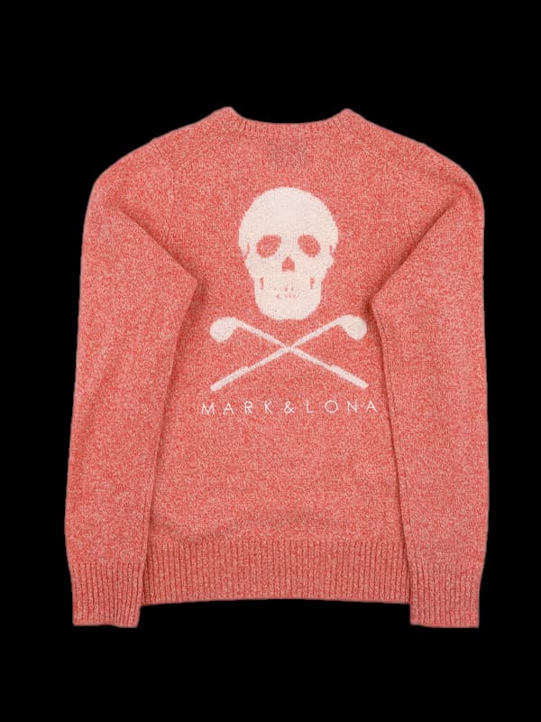 빅로고 라운드 니트