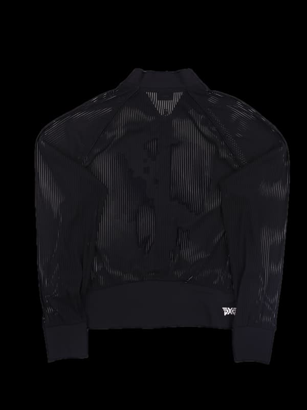 스트라이프 긴팔 집업