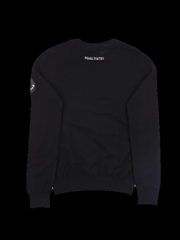 캐시미어로고 긴팔니트