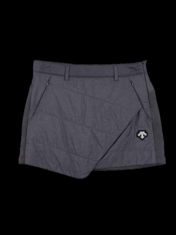 로고언발 패딩스커트