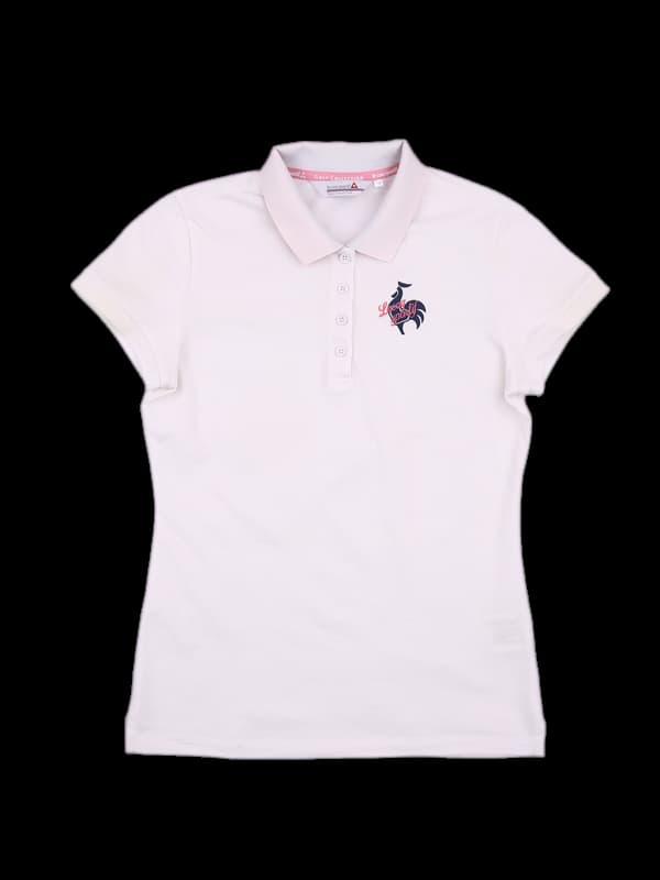 로고 슬림 반팔