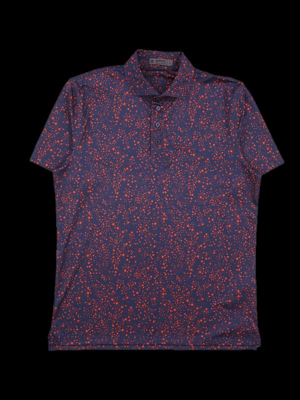 [남성] 별 패턴 반팔카라티