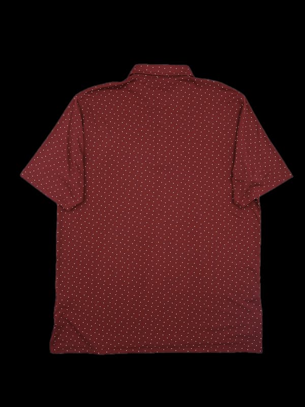 [남성] 도트 패턴 반팔카라티