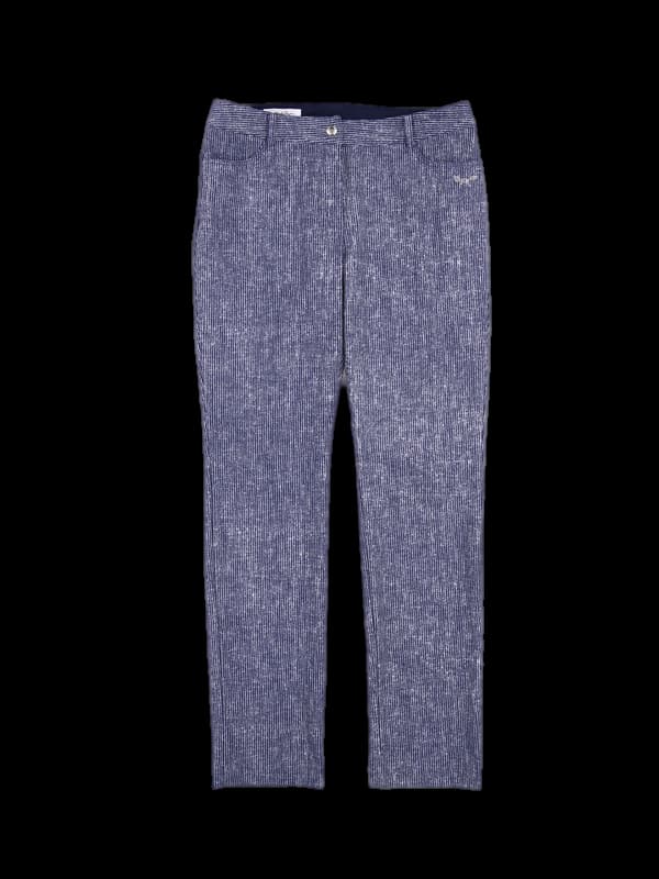 로고 스트라이프 팬츠