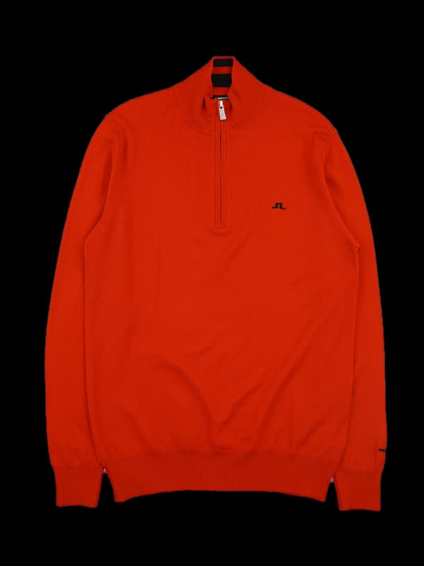 [남성] 울 니트 하프집업