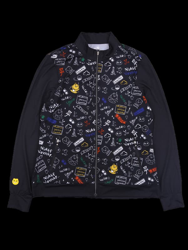 캐릭터로고 긴팔집업