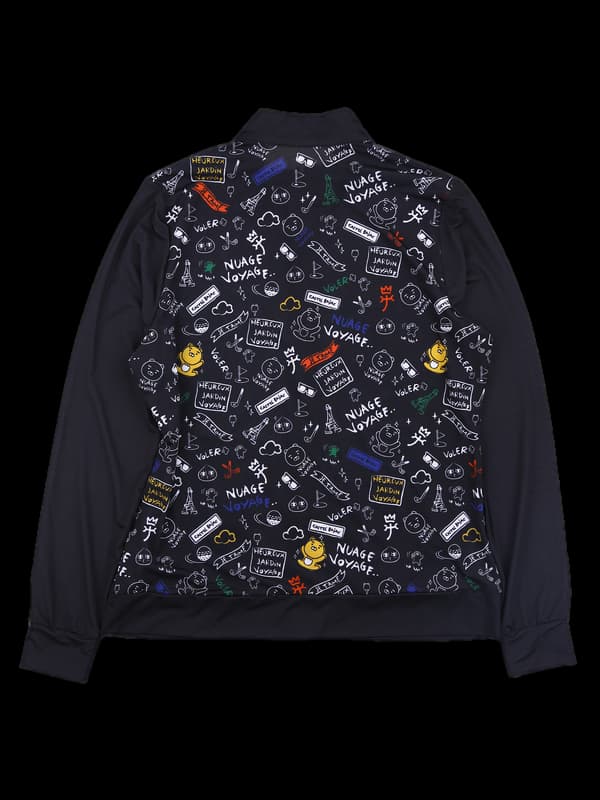 캐릭터로고 긴팔집업