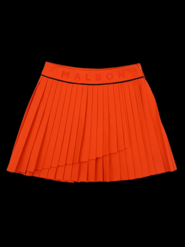 로고사선 플리츠스커트