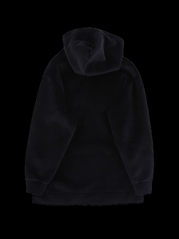 로고 후드 긴팔