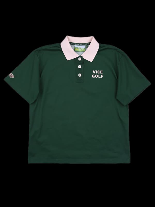 로고 카라 반팔