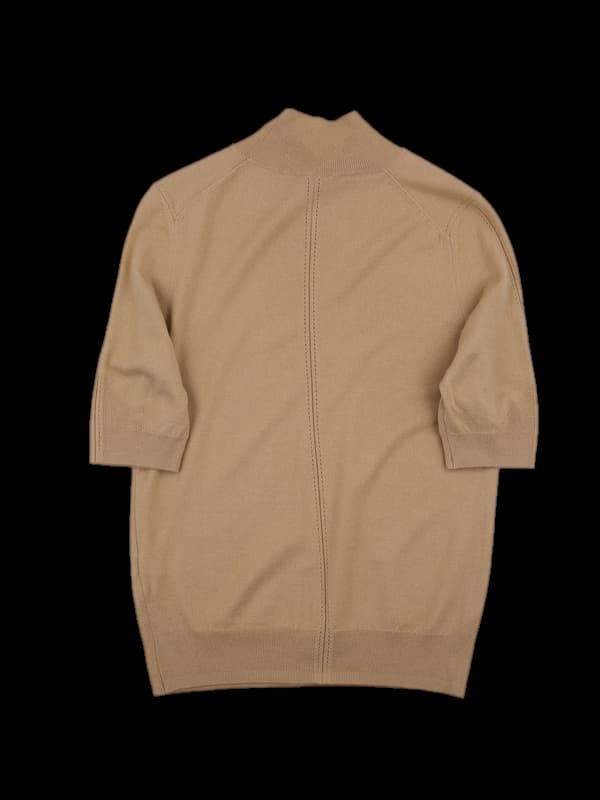 카라 반팔 니트