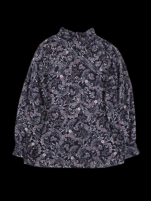 플라워 레이스 블라우스