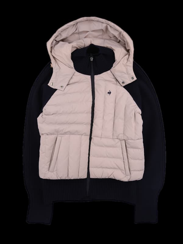 방풍로고 니트집업