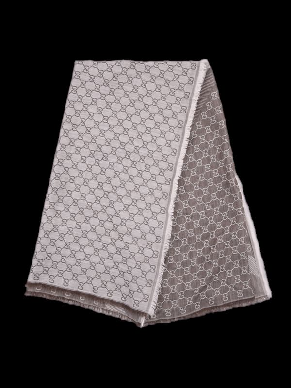 로고 패턴 스카프