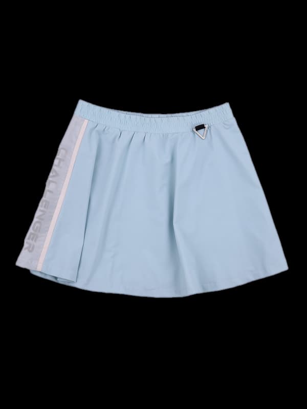 나일론로고  플레어스커트