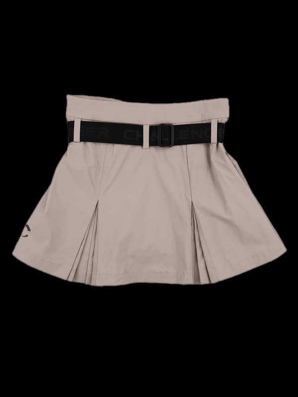 포켓 로고 스커트