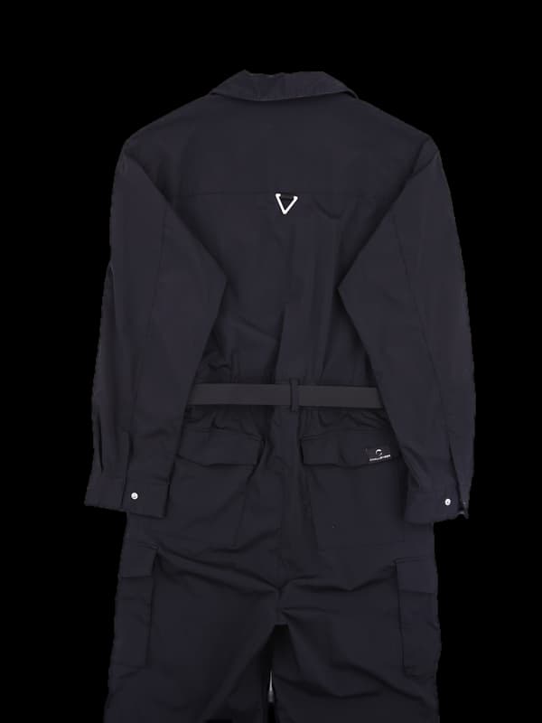 로고 투포켓 점프수트