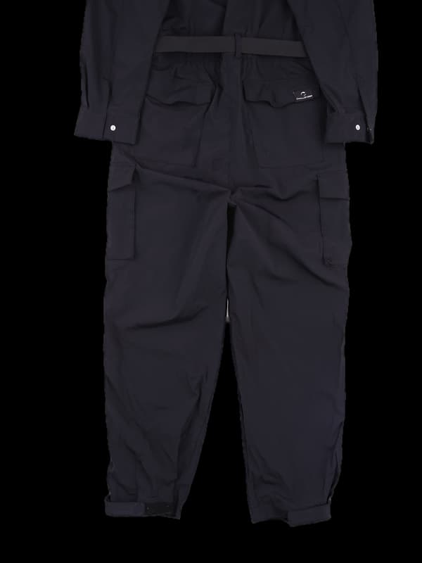 로고 투포켓 점프수트