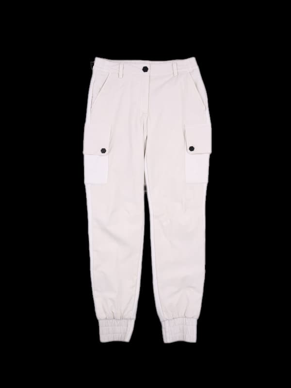 로고 투포켓 조거팬츠