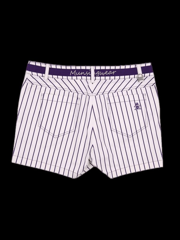 스트라이프 레이스 팬츠