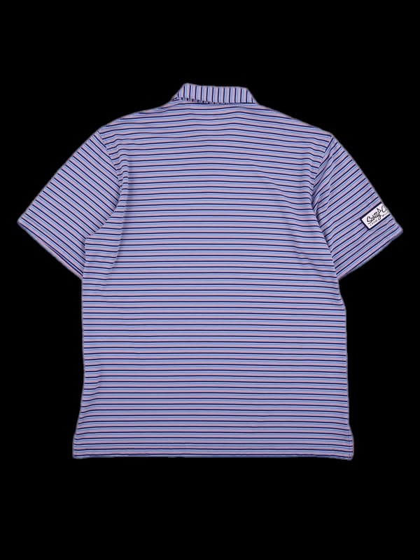 [남성] 로고 스트라이프 반팔