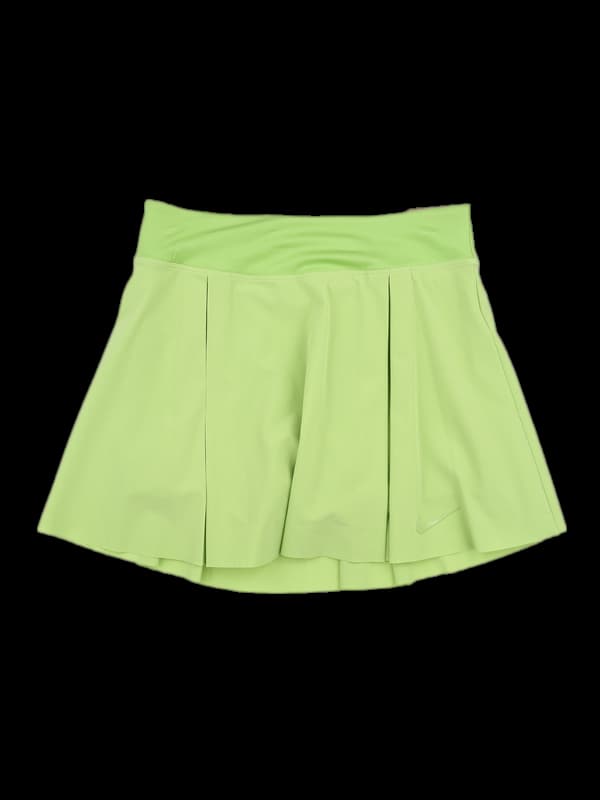 로고 플레어 스커트