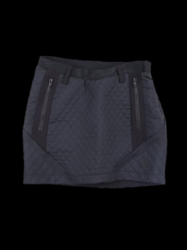 로고패턴 지퍼스커트