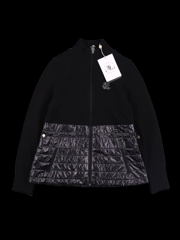 [새상품] 방풍로고 니트집업