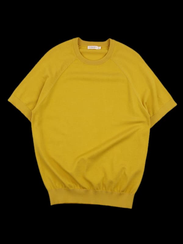 [남성] 라운드 니트 반팔