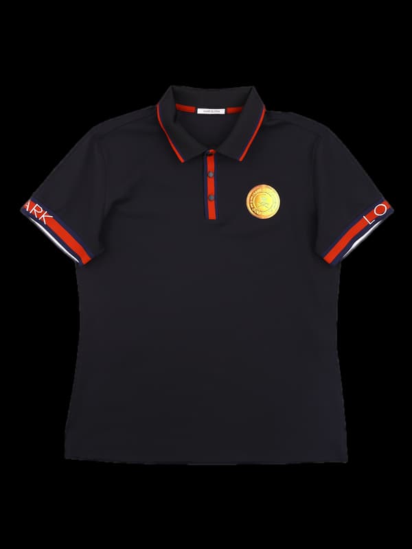 [남성] 로고 카라 반팔